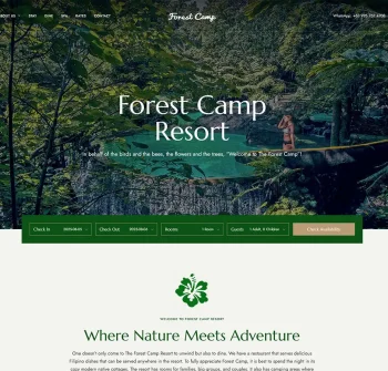 forest camp resort website forest camp resort website